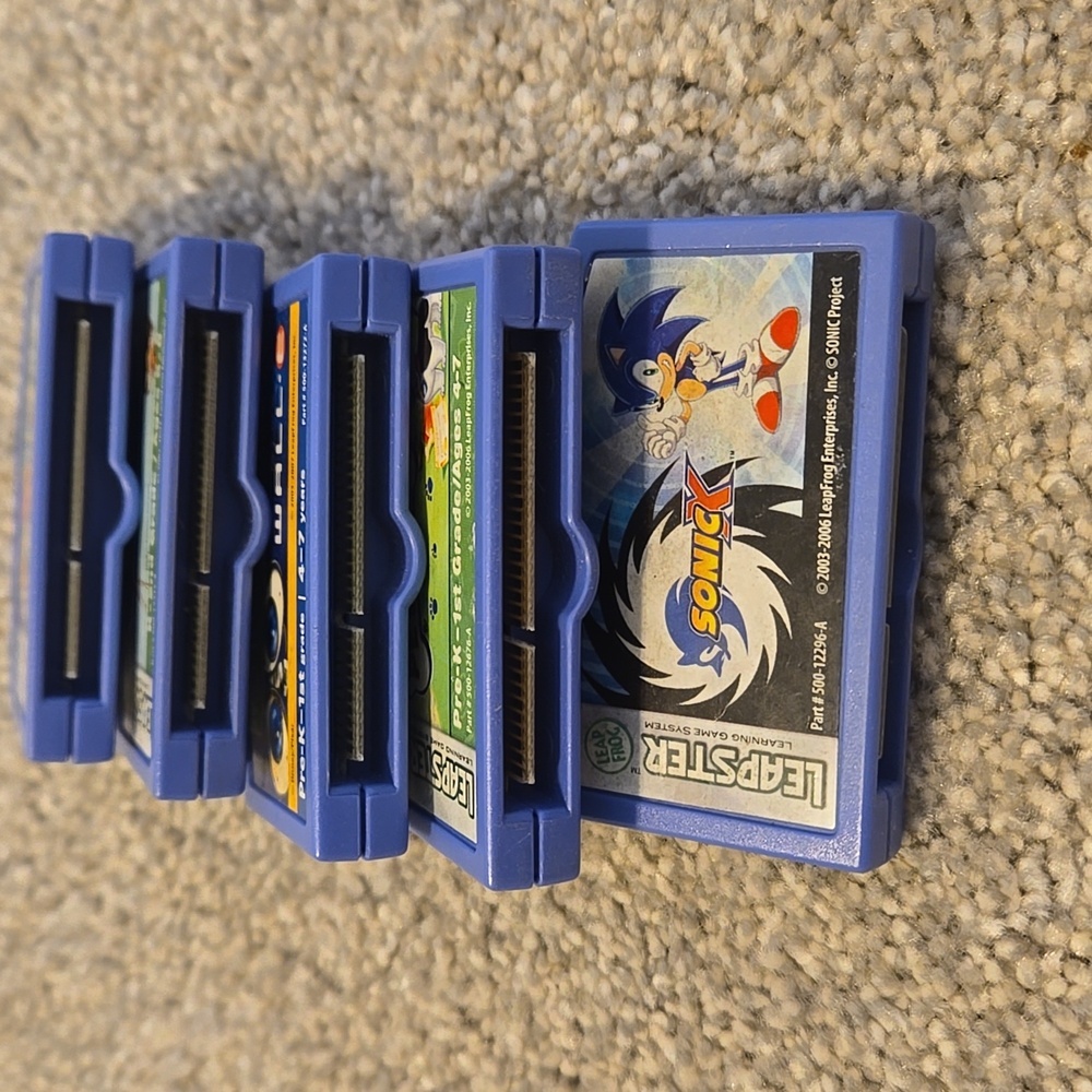 Leap Frog Leapster LeapPad Game Cartridges 5pk - Picture 3 of 5